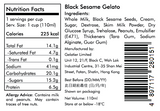 Black Sesame Gelato 特濃黑芝麻雪糕