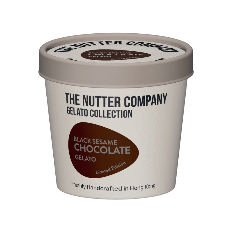 Black Sesame Chocolate Gelato 黑芝麻朱古力雪糕